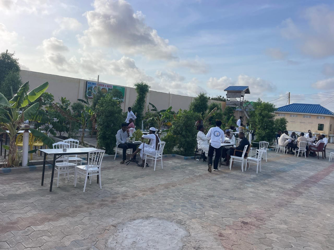 KULMIS Garden — a setting for dining and social gatherings.