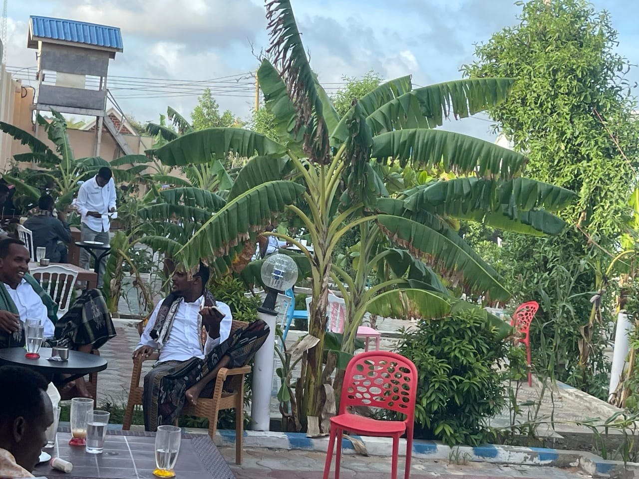 Outdoor hospitality at KULMIS Garden